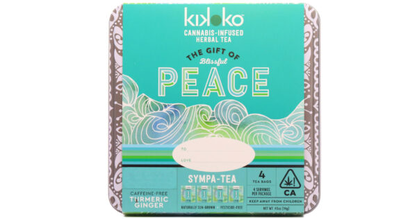 Sympa-Tea Gift of Peace 4-Pack (80mg CBD/12mg THC)